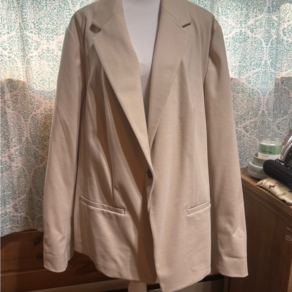 Women's Dark Cream Lane Bryant Blazer- Like New